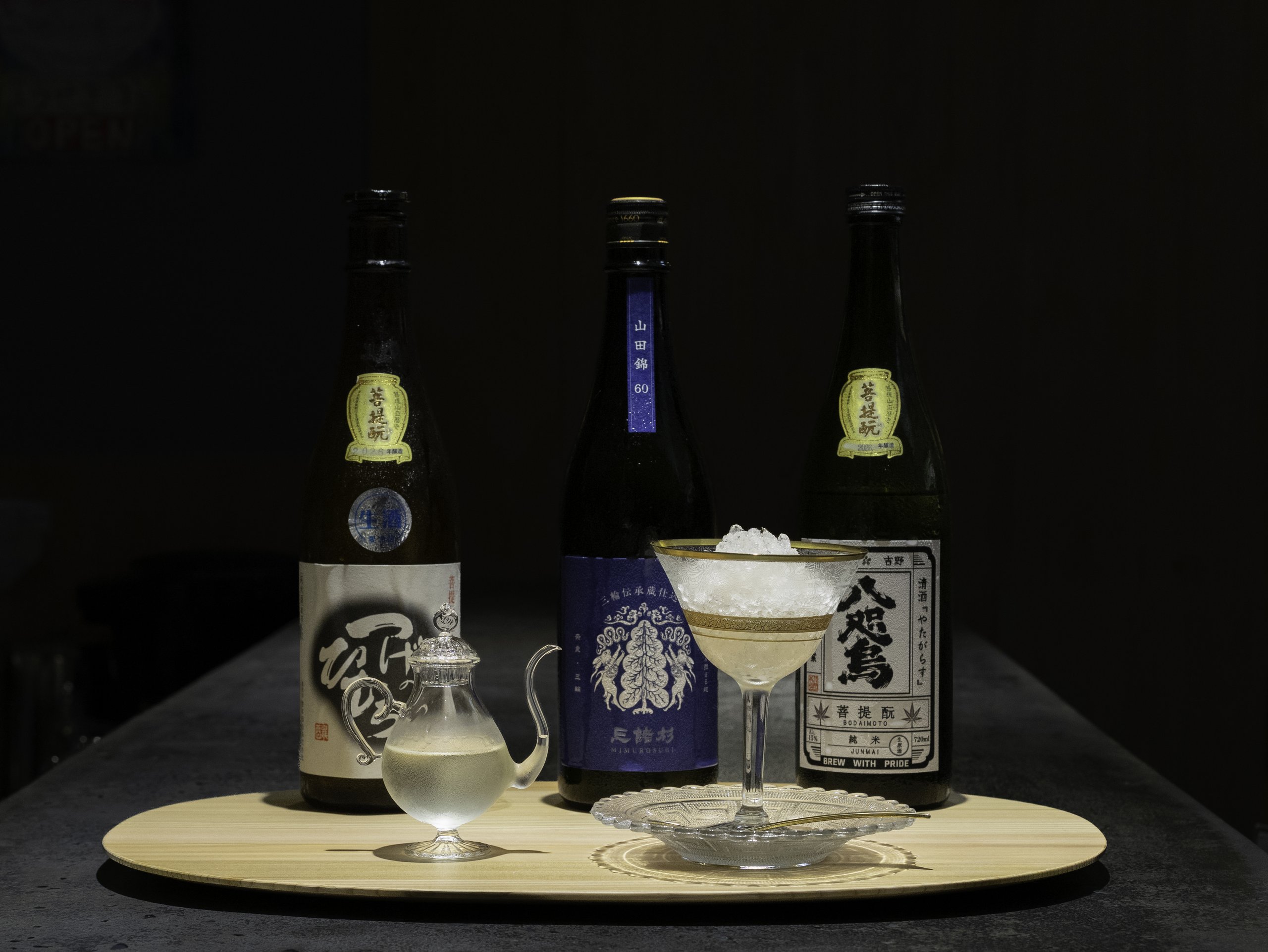 奈良の日本酒とかき氷